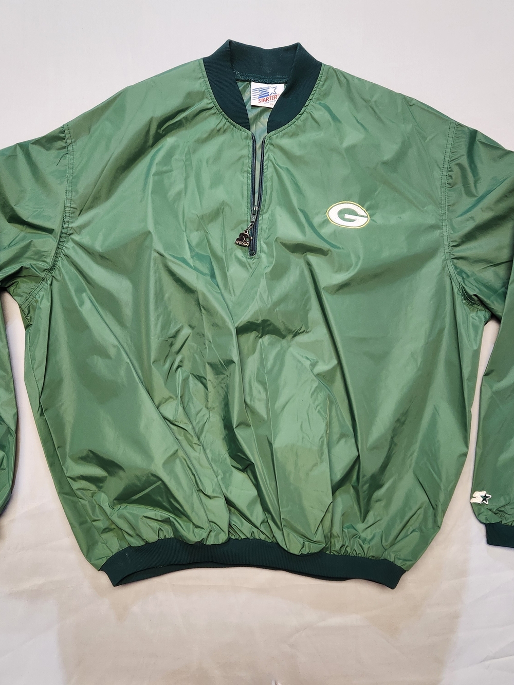 Vintage Starter Green Bay Packers Jacket Mens XXL Windbreaker 90's Made USA Y2K